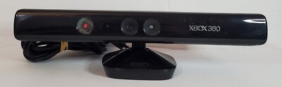 Genuine Microsoft XBOX 360 Kinect Sensor Bar Model 1414 Black NO Power Adapter