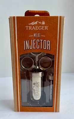NEW Traeger BBQ Grill Meat Stainless Steel Injector BAC356