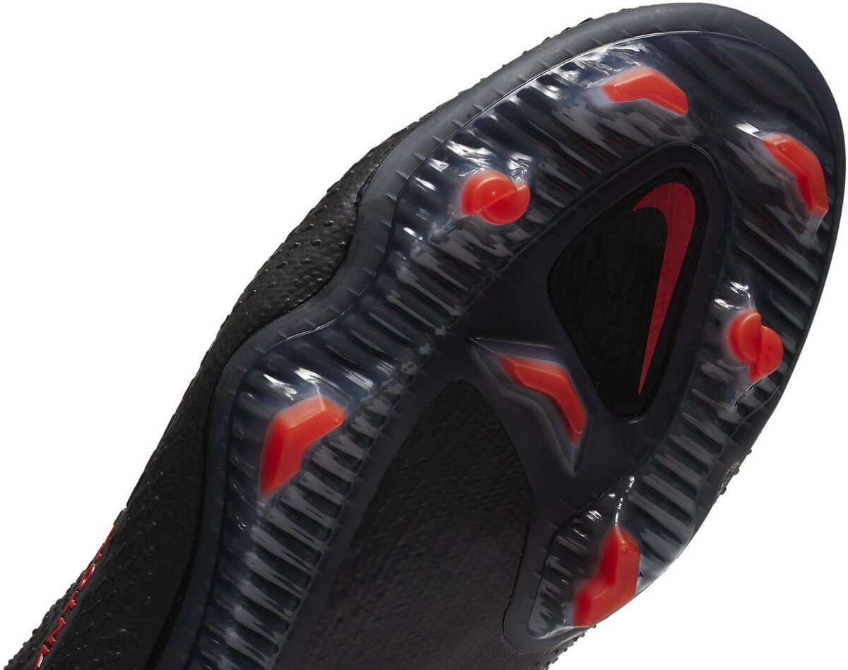 Nike Phantom GT Elite FG Black Chile Red Cleats Men's Size 7 Nike Phantom GT Elite FG Black Chile Red Cleats Men's Size 7