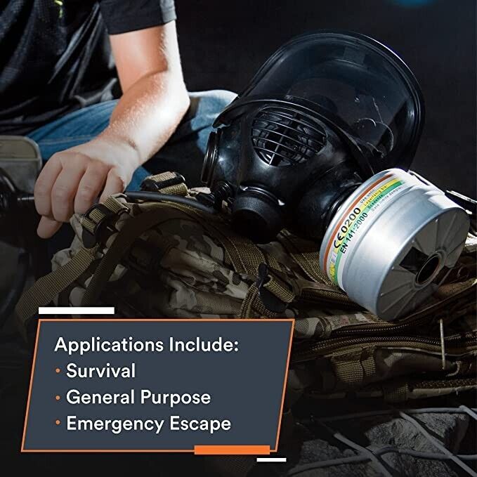 MIRA Safety CM-6M Tactical Gas Mask - CBRN Defense - W MIRA Safety CM-6M Tactical Gas Mask - CBRN Defense - W