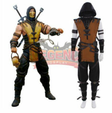 Mortal X Scorpion Cosplay Adult Costume customizable
