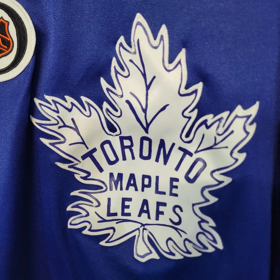 Camiseta deportiva vintage de los 90 CCM 75th Toronto Maple Leafs Doug Gilmour 93 para hombre XL Foto 2 de 4