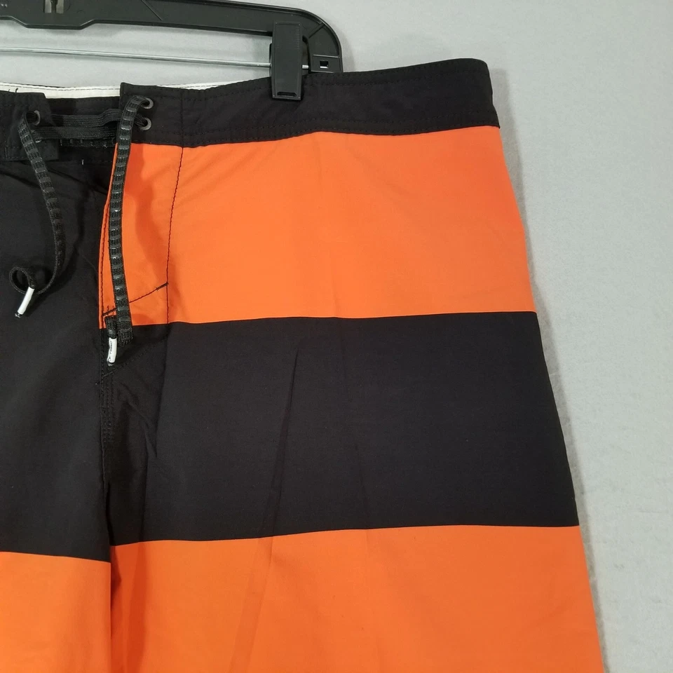 O'Neill Board Shorts Bañador Hombre 40x9 Negro Naranja Hyperfreak Elástico Flex Foto 3 de 4