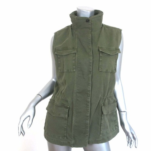 J Brand Arden Military Vest Jungle 