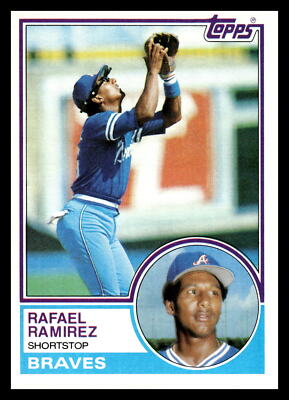 1983 Topps #439 Rafael Ramirez Atlanta Braves Baseball VG/EX | eBay