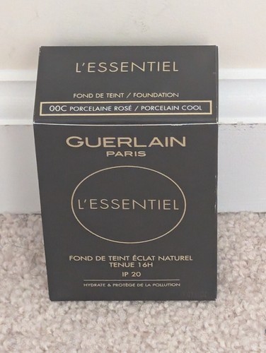 NIB Guerlain L'Essentiel Natural 16H Wear Foundation SPF 20, 00C Porcelain Cool - Picture 8 of 14