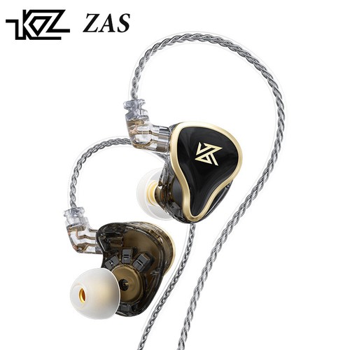 KZ ZAS 7BA+1DD 16 unità ibrida Flagship high-fidelity MONITOR Technology IN  EAR AURICOLARE | eBay