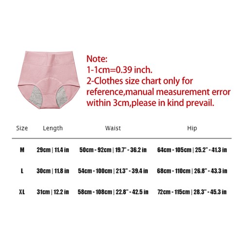 Women Menstrual Period Underwear Leak Proof Ladies Panties Briefs Girl M-XL US - Picture 4 of 20