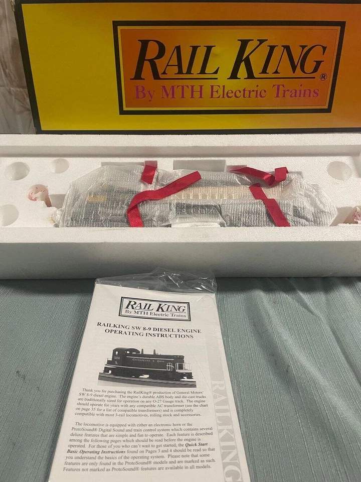 MTH RAILKING O GAUGE SW-8 SWITCHER 30-2165-1 PROTO SOUND NEW IN BOX !!! - Image 2 of 4