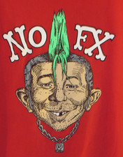 Vintage NOFX Shirt 2XL Punk Fat Mike Alfred E. Newman Mad Magazine RARE Original