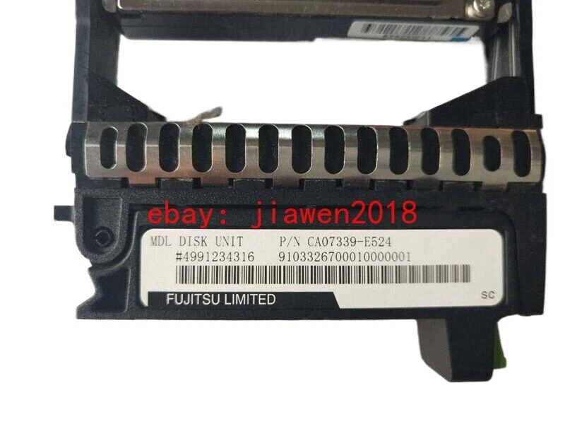 Fujitsu Eternus DX S2 900GB SAS 6G 10K 2.5" Hard Drive HDD In Caddy CA07339-E524 - Image 3 of 4