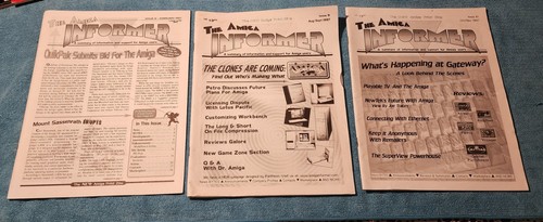 30 Various Vintage Amiga Computing, Amiga World & Amiga Informer Magazines - Picture 13 of 14