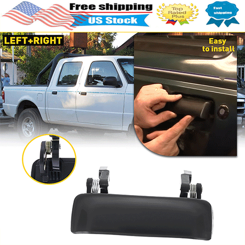 Exterior Door Handle For 2001-2010 Mazda B2300 B2500 B3000 B4000  LH or RH Front