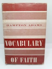 Vocabulary of Faith by Hampton Adams Bethany press 1956 Christian Book