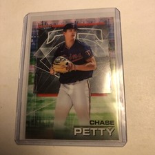 2021 Bowman's Best Chase Petty #34 Chrome Prospect - Twins