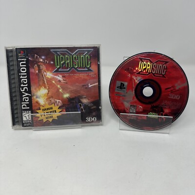 Uprising X (Sony PlayStation 1, 1998) Complete Tested