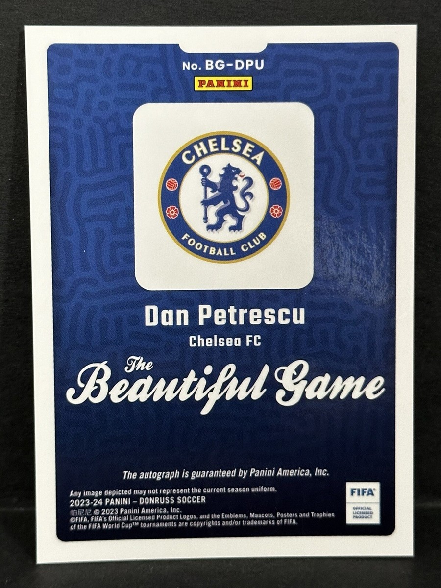 2023-24 Panini Donruss FIFA Chelsea Legend Dan Petrescu The