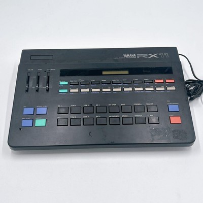 Yamaha RX11 Digital Rhythm Programmer Drum Machine Tested Working 