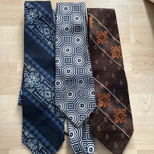 Vintage Konvolut Herren Krawatten Basteln Kostüm Mängel für ZUCKER