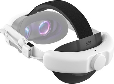 KIWI design SPC Elite Strap mit Akku Kompatibel mit Meta Quest 3S 3