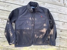 Vintage Polo Ralph Lauren Polartec Fleece Jacket Men's Large Black Denali READ