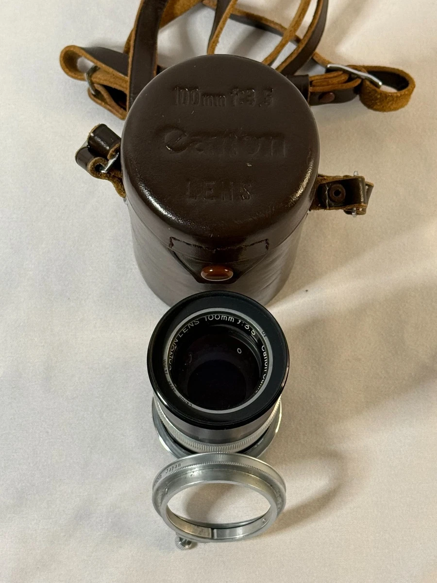 Canon f/3.5 Camera Lenses 100mm Focal Just Listed 2026