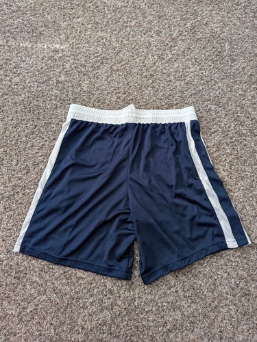 Nike Stock Block Basketball Shorts Mens Large 7" Ins Navy Blue White NWT Sample - Picture 2 of 12