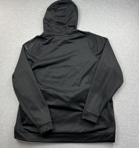 Nike Hoodie Mens 3XL Black Dri-Fit Pullover Sweatshirt Athletic Logo Adult - Picture 9 of 12