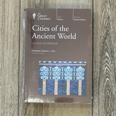 Cities of the Ancient World By Steven L. Tuck (Course Guidebook & DVD, 2014) NEW
