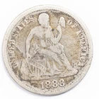 1888 Seated Liberty Dime