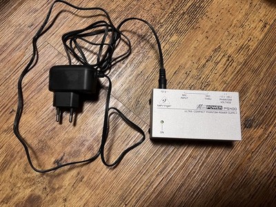 Behringer PS400 Phantomspeisungs-Adapter Micro POWER Phantom Power Supply  top