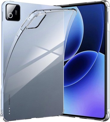 TPU Hülle + 9H Hartglas für Xiaomi Pad 7 / 7 Pro 11.2'' Eckenschutz Schutzhülle