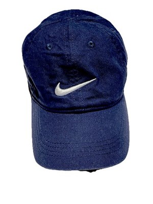 Nike Navy Blue Cap Hat Baseball One Size Fits Most Child Youth Adjustable Hat