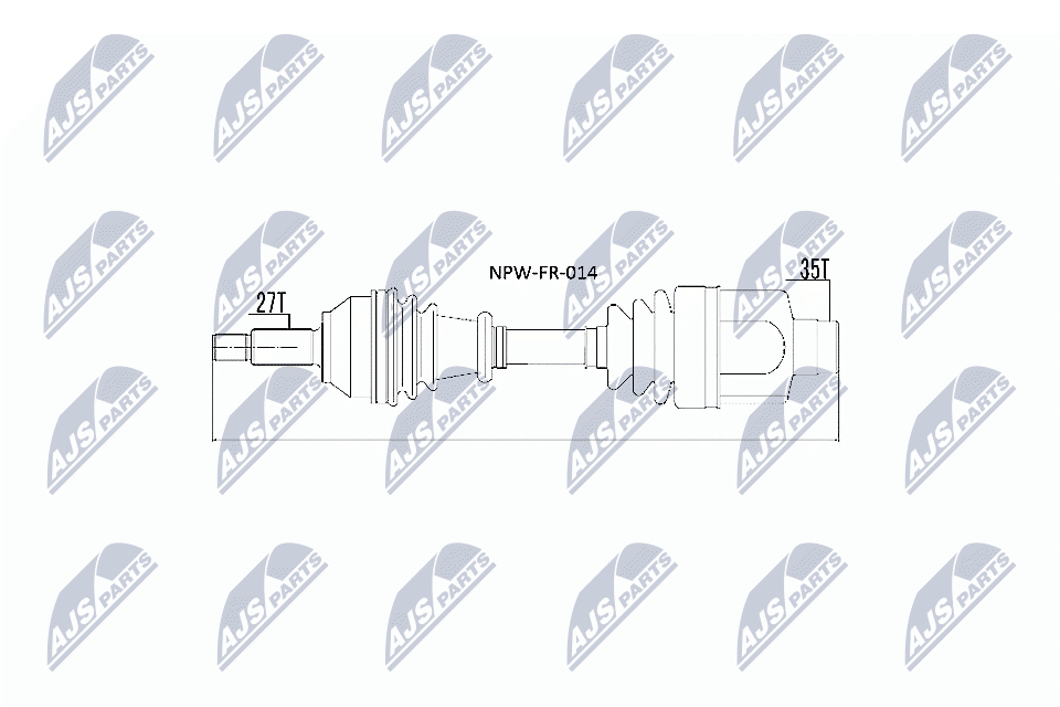 Driveshaft For Ford Mondeo Iii 00- /Right/ - Image 5