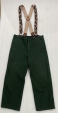 Vintage Woolrich Wool Blend Hunting Pants Suspenders PreOwned Outdoors Size 40