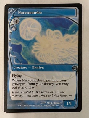 Narcomoeba - Future Sight Magic the Gathering MTG Nice!