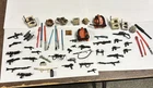 Lot Of 55! 3.75” Vintage 1977 to 1990s Kenner Star Wars Weapons & More NM+