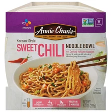 Annie Chun's Korean Style Sweet Chili Noodle Bowl - 8.0 oz, Quick Asian Meal