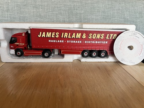LIMITED EDITION ~ James Irlam & Sons Ltd - Renault Curtainside. No: 1397 Of 2400 - Picture 5 of 14