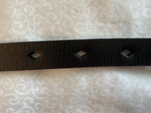 Neu Lucky Brand Gürtel Damen Leder Größe X/S S schwarz 1SR2600 BUW0988 37”x0,5” - Bild 9 von 9