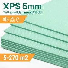 5-270 m²  Trittschalldämmung 5mm - XPS Green Boden für Laminat Parkett Unterlage