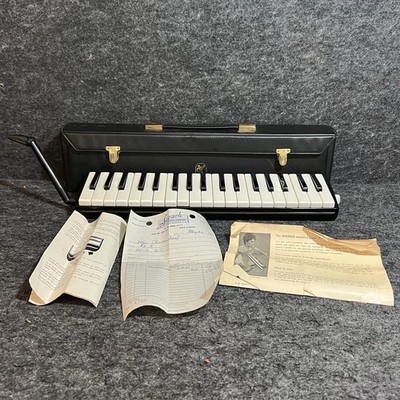 Vintage Hohner Melodica Piano 36 Black Mouthpiece Made in Germany