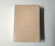 Digital Research CP/M Plus Version 3 User's Programmer's System Guide Book Only