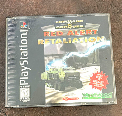 Command & Conquer: Red Alert Retaliation - PS1 Virgin 1998 T NTSC Multiplayer