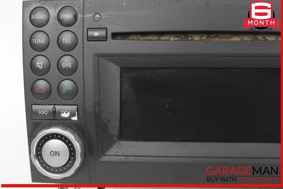 09-11 Mercedes R171 SLK300 SLK55 Head Unit Radio AM/FM CD Player 1718703294 OEM - Image 2 of 4