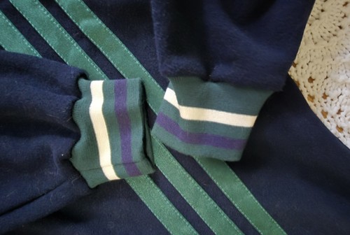 Vintage NOS Boss by IG Design XL Blue Fleece Embroidered Sweater Sweatshirt Y2K - Picture 5 of 20