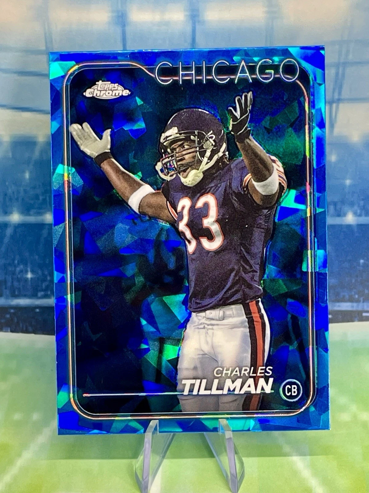 2024 Topps Chrome Sapphire Edition #19 Charles Tillman Bears