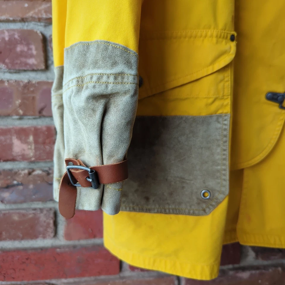 Chaqueta Polo Ralph Lauren Tareas Cierre Langosta Para Hombres Grande Amarillo Bombero Palanca Foto 4 de 4