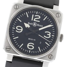 Orologio Uomo Automatico Bell&Ross BR03-92-S Data Quadrante Nero_895660