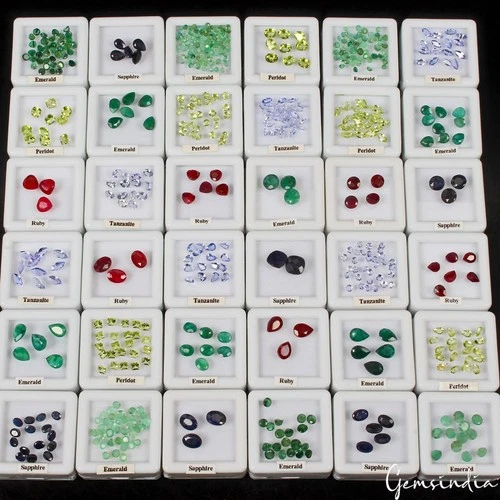 564 Pcs Estate Genuine Semi Precious Loose Mix Cut Multi Gems 36 Lot Collection